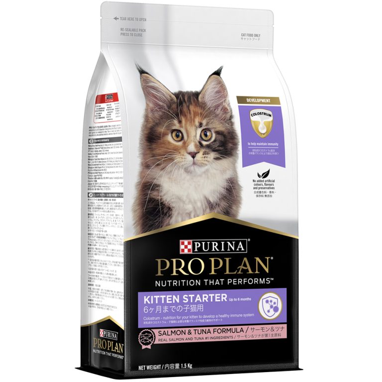 Thức ăn cho mèo con vị cá hồi cá ngừ PURINA PRO PLAN Kitten Starter
                                        Thương hiệu PURINA PRO PLAN