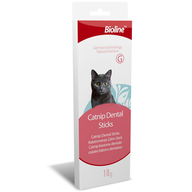 Catnip cho mèo dạng que BIOLINE Catnip Dental Stick
                                        Thương hiệu BIOLINE