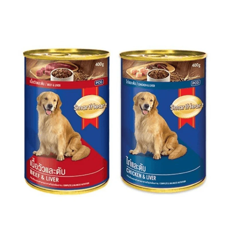Pate Cho Chó Trưởng Thành Smartheart Adult Lon 400g