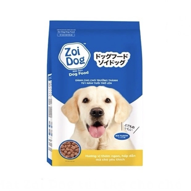 Thức Ăn Hạt Cho Chó Trưởng Thành Zoi Dog Mix Vị 1Kg