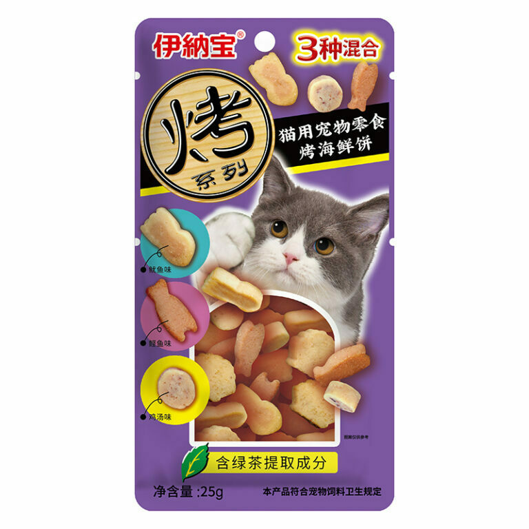 Snack bánh thưởng cho mèo CIAO Bonito, Chicken & Squid vị cá ngừ, thịt gà và mực