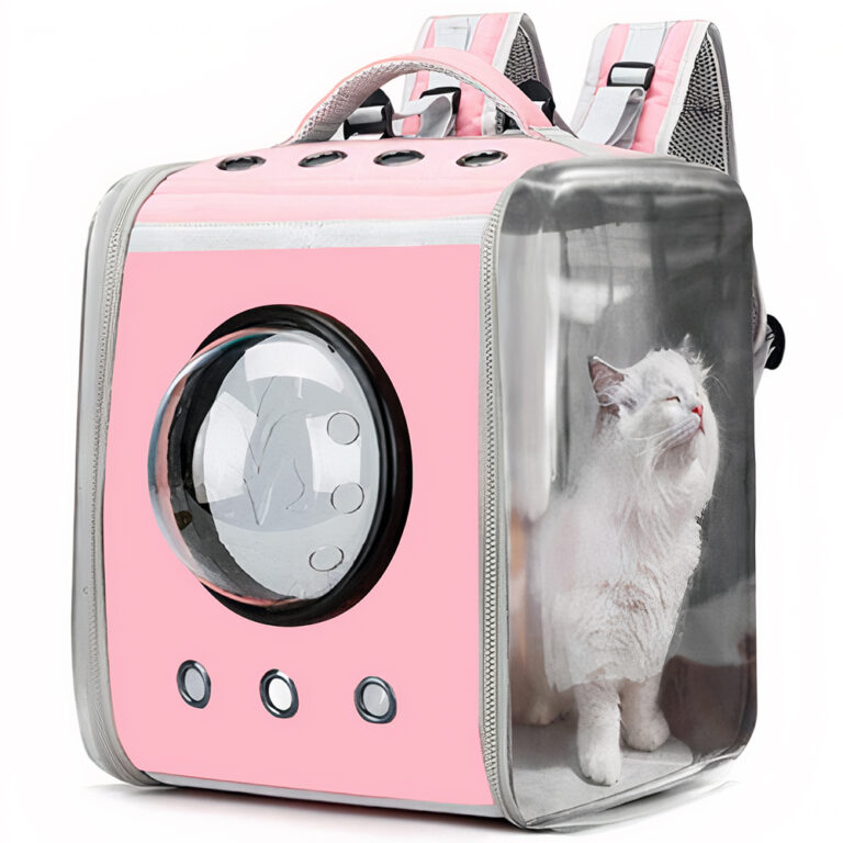 Balo đựng chó mèo phi hành gia LOFFE Square Transparent